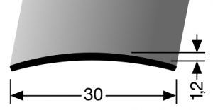 Þekjulisti messing (452)