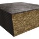 Viðarplata með gráyrjóttu HPL 577 stærð 600 x 600 x 40 mm